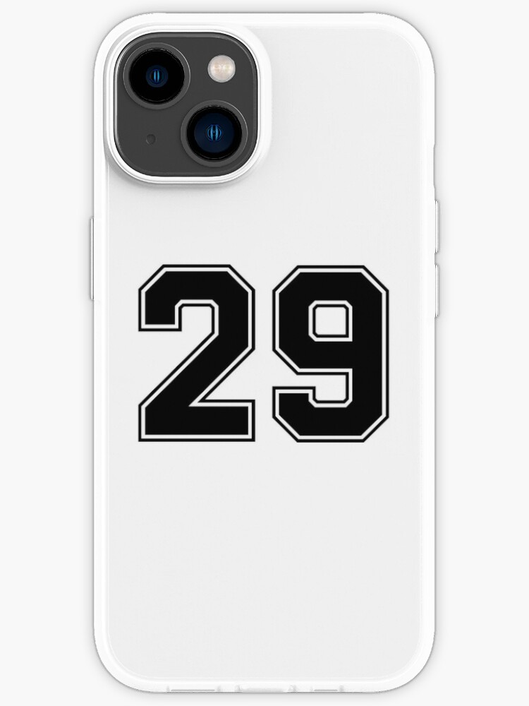 29 American Football Classic Vintage Sport Jersey Number in black