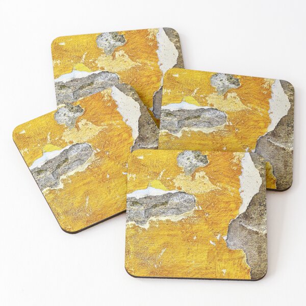 Item preview, Abstract Mellow Yellow Wall Texture designed and sold by cadinera.