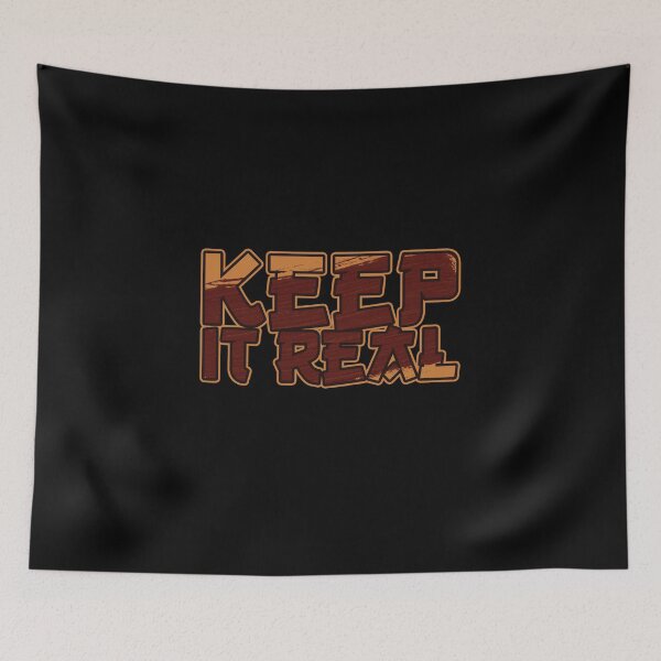 Item preview, Keep It Real Vintage Inspiring Quote designed and sold by VH-Gekko.