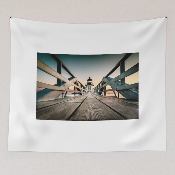 Item preview, Boardwalk to Lighthouse at Sunset designed and sold by Minnie777.