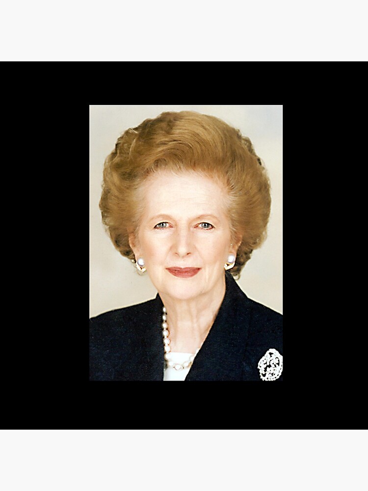 Margaret Thatcher. The Iron Lady. by TOMSREDBUBBLE