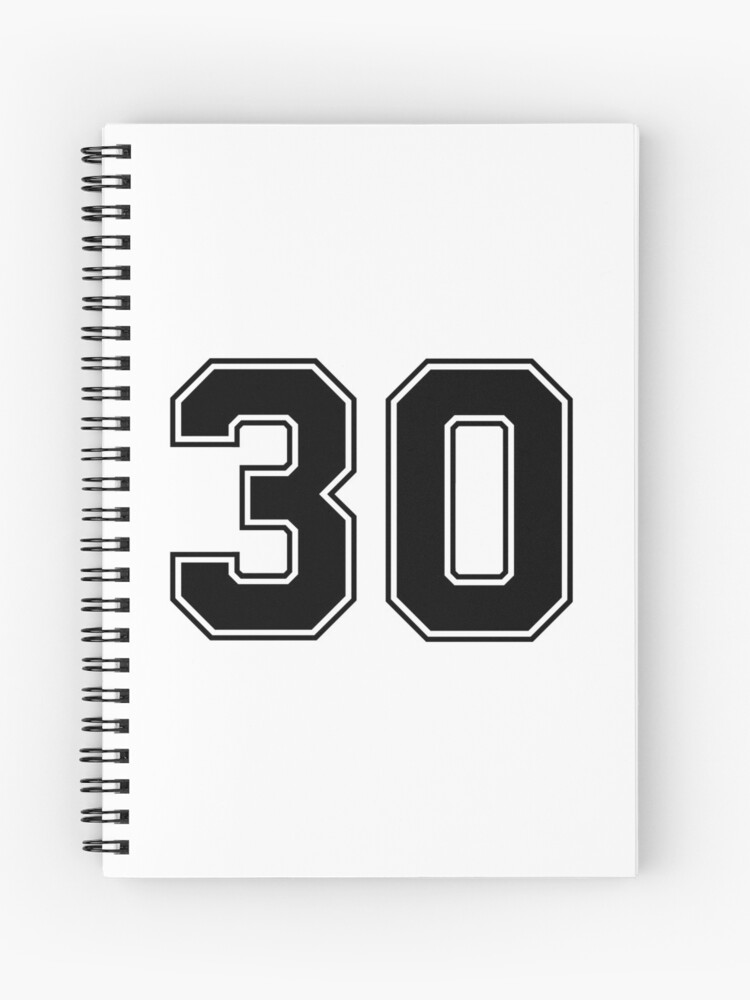 30 American Football Classic Vintage Sport Jersey Number in black number on  white background for american football, baseball or basketball Sticker for  Sale by Marcin Adrian