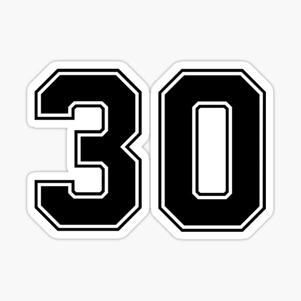 98 American Football Classic Vintage Sport Jersey Number in black number on  white background for american football, baseball or basketball Sticker for  Sale by Marcin Adrian