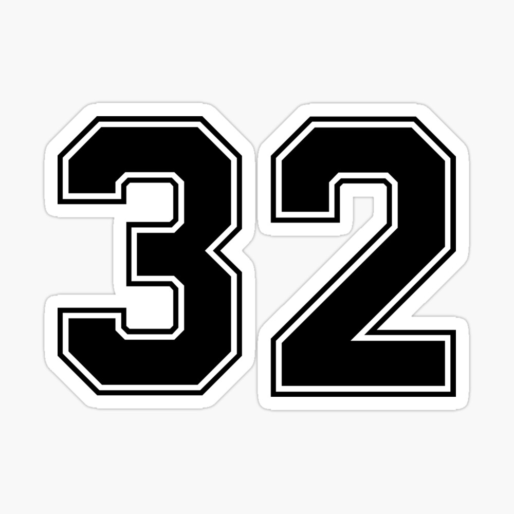 jersey number 32