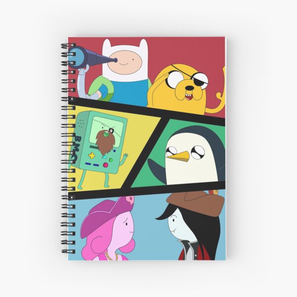 Adventure Time Pirates! Spiral Notebook
