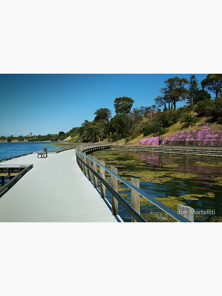 "Rippleside Board Walk, Geelong" Poster for Sale by Mortelliti Redbubble