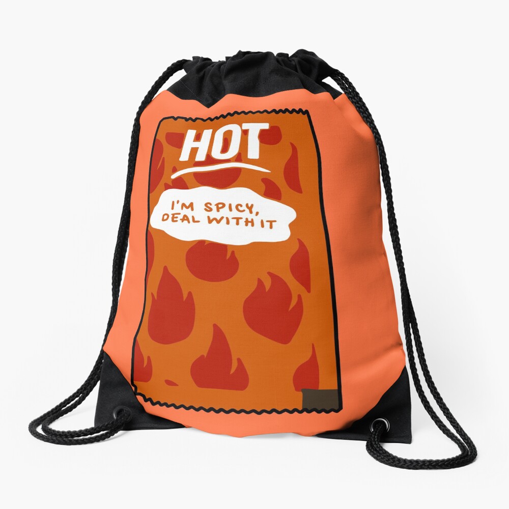 hot sauce Drawstring Bag