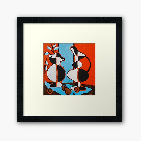 Frasier's Vases Framed Art Print