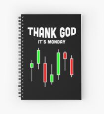 Funny Forex & Daytrader Gift with Quote Spiral Notebook