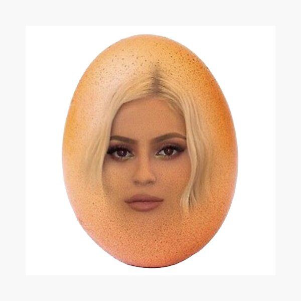 Item preview, Kylie Jenner in Egg meme designed and sold by boiiii.