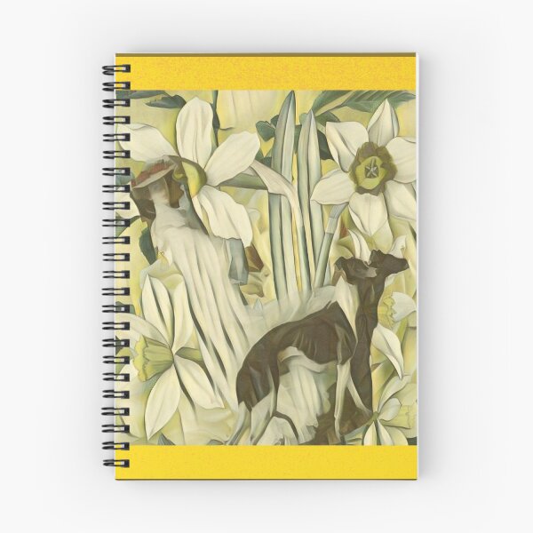 Item preview, Hounds of the Daffodils designed and sold by Lisa Marie Mercer.