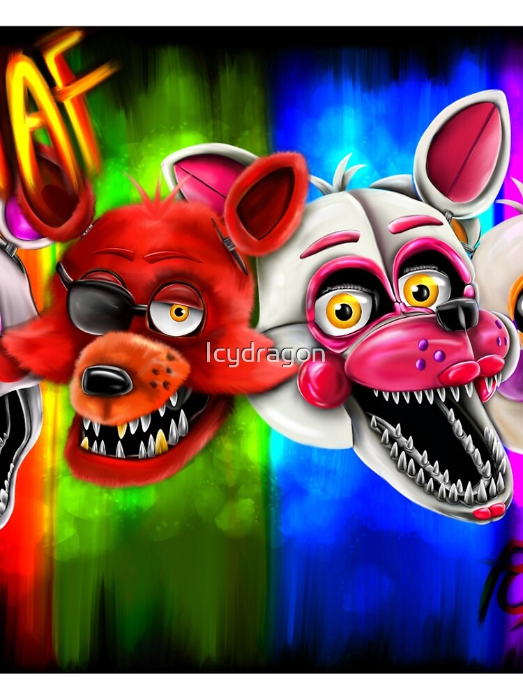 Mangle and Lolbit Poster for Sale by Scurryy