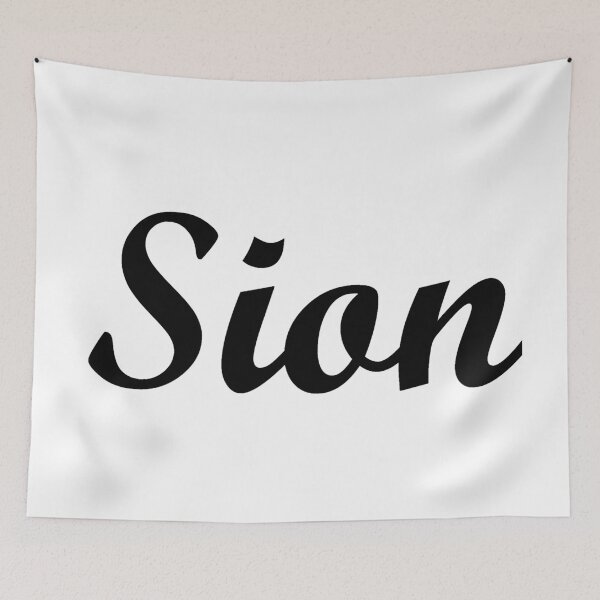 Item preview, Lettering Sion designed and sold by game2genesis.