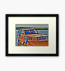 Wooden Boat Framed Print