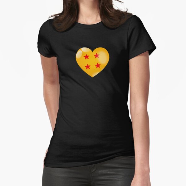 Love Dragon Ball T-Shirt Fitted T-Shirt