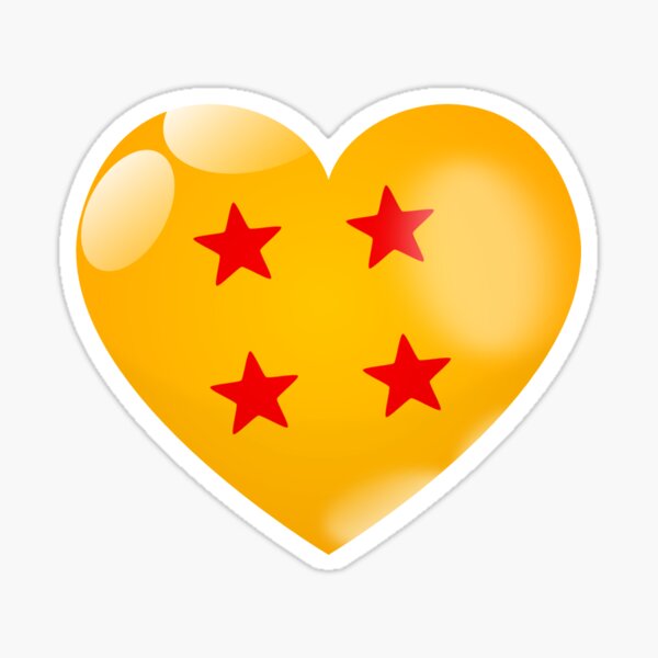 Love Dragon Ball T-Shirt Sticker
