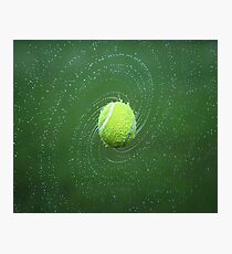 Tennisball Fotodruck