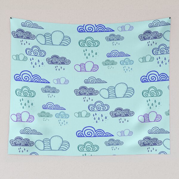 Item preview, Rainy clouds designed and sold by amarii.
