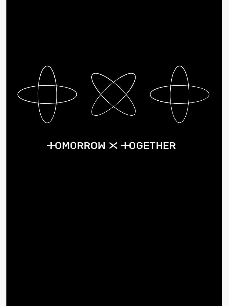 Txt Tomorrow X Together Logo Art Print By Lojakshop Redbubble