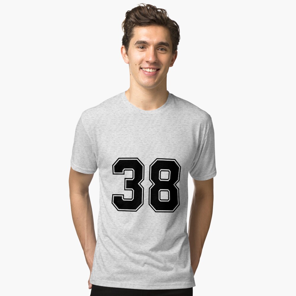 08 American Football Classic Vintage Sport Jersey Number in black number on  white background for american football, baseball or basketball Poster for  Sale by Marcin Adrian