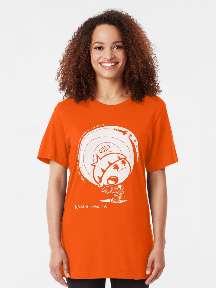 Alternate view of On The 6th Day... Slim Fit T-Shirt