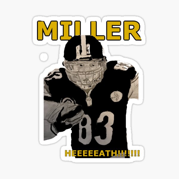 Ben Roethlisberger Jersey Sticker for Sale by WalkDesigns