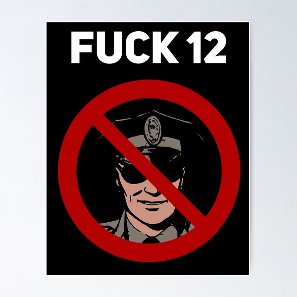 Item preview, Fuck 12 Black Power T-Shirt designed and sold by Joepseudo.