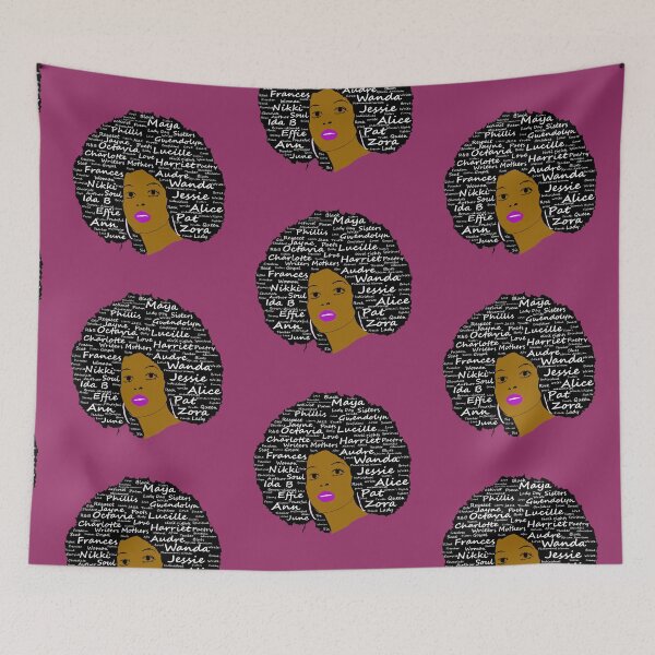 Item preview, Writers Natural Hair Afro  designed and sold by MephobiaDesigns.