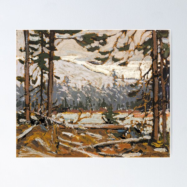 Item preview, Tom Thomson - Woodland Interior, Algonquin Park - Fall, 1915 designed and sold by ArtExpression.