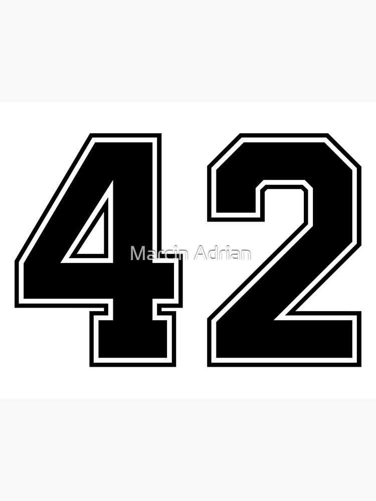 42 jersey number