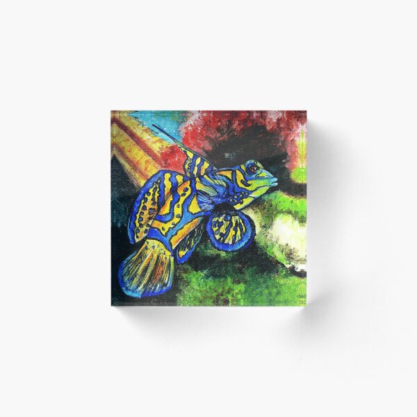Tropical Gobi Acrylic Block