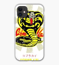 Cobra Kai Karate Kid Retro Japanese iPhone Case