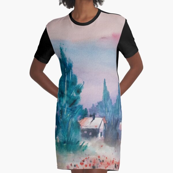 Graphic T-Shirt Dress