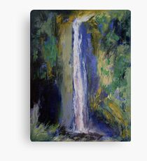 Waterfall Painting Canvas Print
