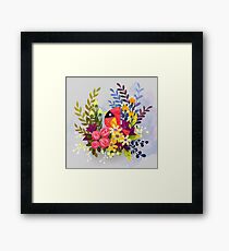 Pretty Cardinal Framed Print