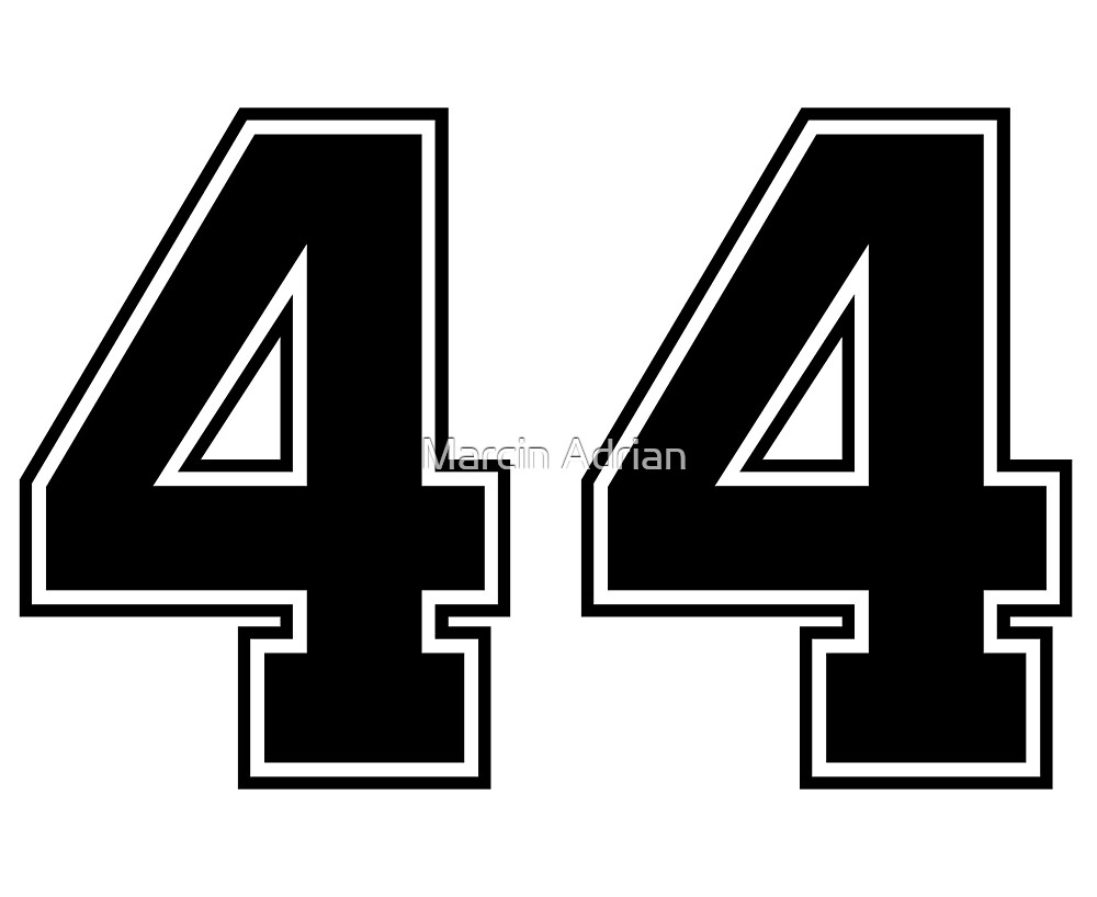 44 jersey number
