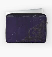 USGS TOPO Map Louisiana LA Drum Bay 333752 1949 31680 Inverted Laptop Sleeve