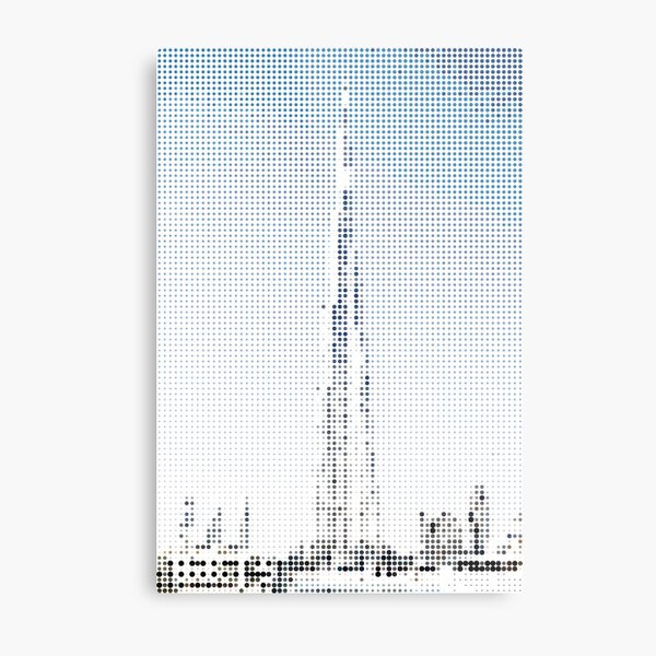 Burj Khalifa Metal Print