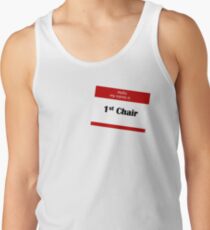 Hello My Name Is 1st Chair Tank Top