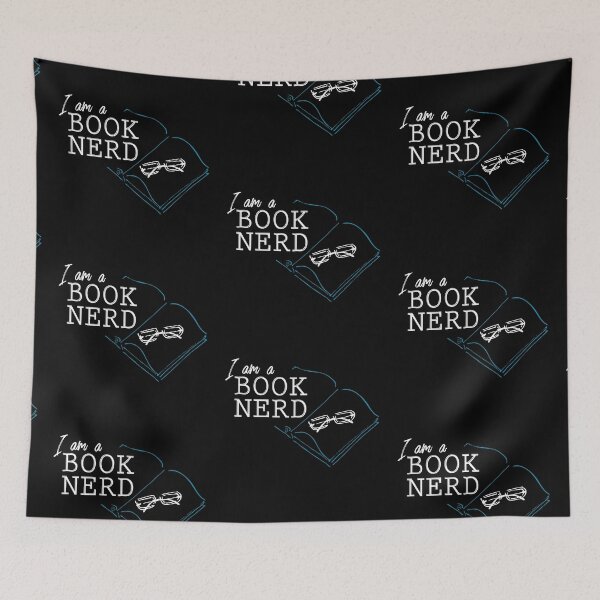 Item preview, I am a book nerd | Bookrebels | Book lover | Reader | bookworm designed and sold by Bookrebels.