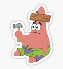 Patrick Wood Head Sticker
