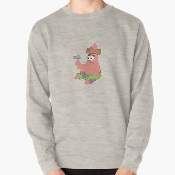 Patrick Wood Head Pullover Sweatshirt
