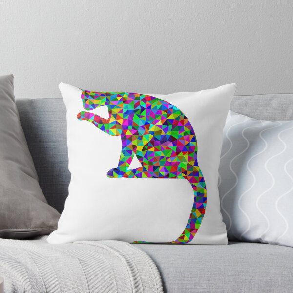 Aperçu de l'œuvre Chat coloré créée et vendue par AnchorArt.