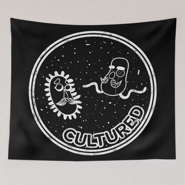 Item preview, The Cultured Gentlemen Microbes designed and sold by gymdrunk.