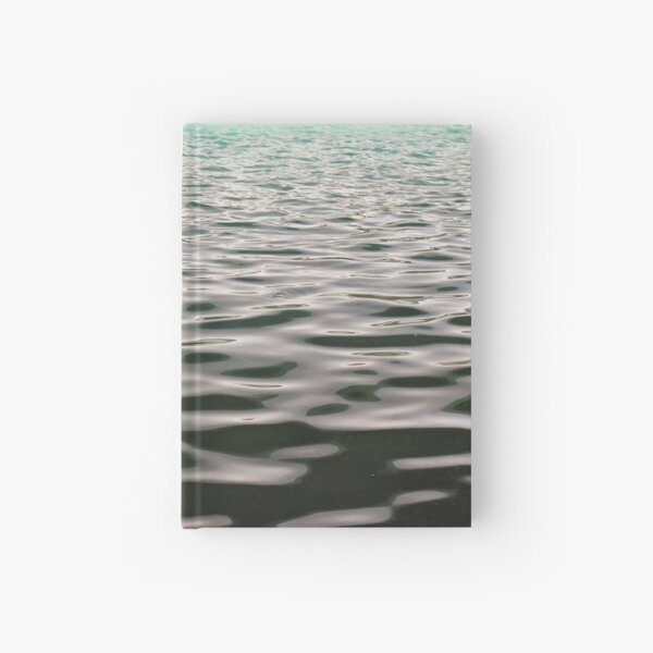 #water, #sea, #wave, #nature, #reflection, abstract, beach, summer, clean, liquidity, seascape Hardcover Journal