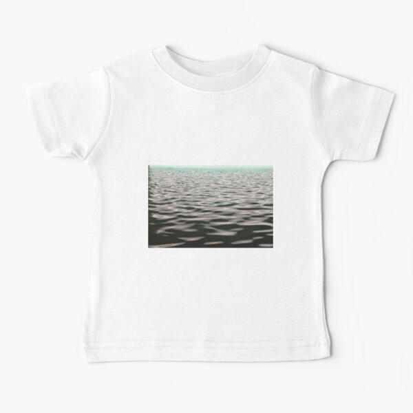 #water, #sea, #wave, #nature, #reflection, abstract, beach, summer, clean, liquidity, seascape Baby T-Shirt