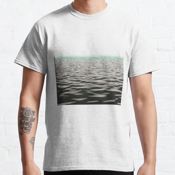 #water, #sea, #wave, #nature, #reflection, abstract, beach, summer, clean, liquidity, seascape Classic T-Shirt