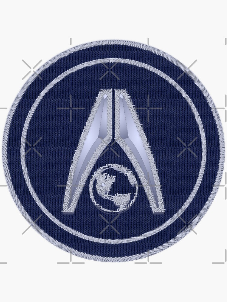 Systems Alliance Patch Mass Effect Embroidered Patch Style Sticker For Sale By Surik 7503