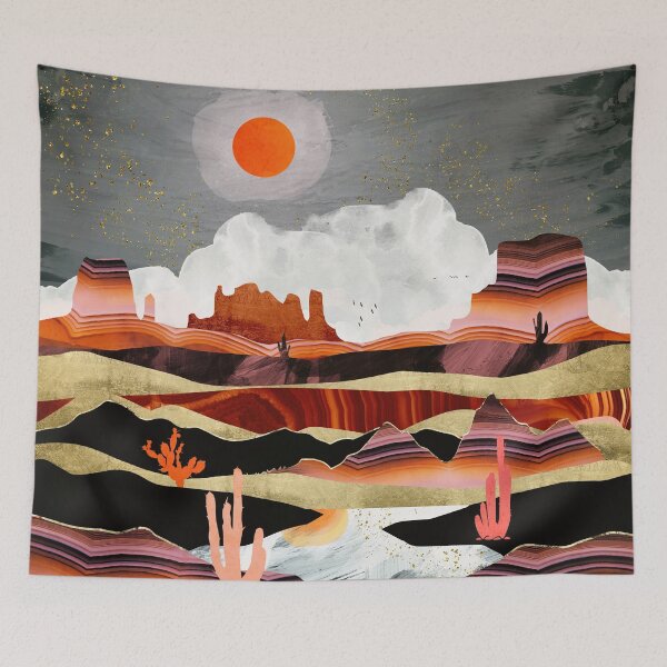 Item preview, Coral Desert Lake designed and sold by spacefrogdesign.