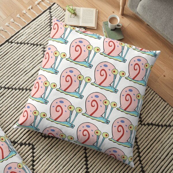 gary the snail pillow